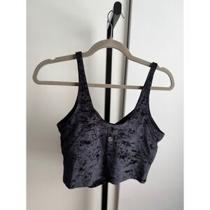 Lululemon Align Tank *Crushed Velvet – Size 10 – Black